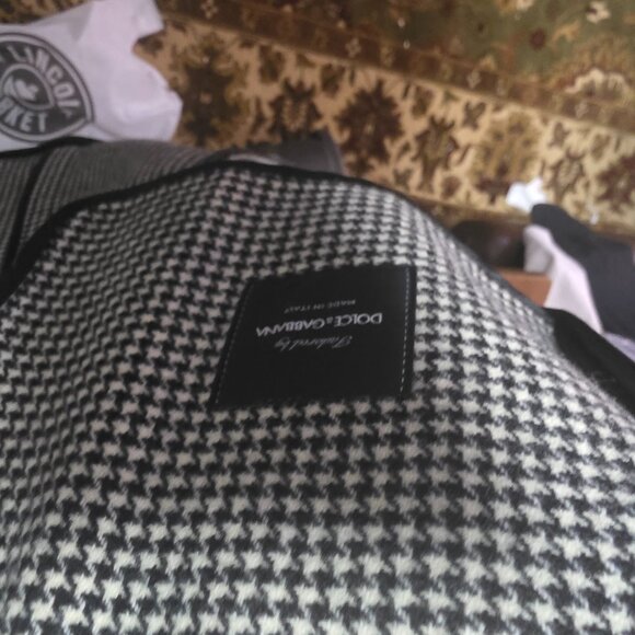 dolce & gabbana jacket men's top coat size 52 medium mens Gorgous Italy - Picture 4 of 9